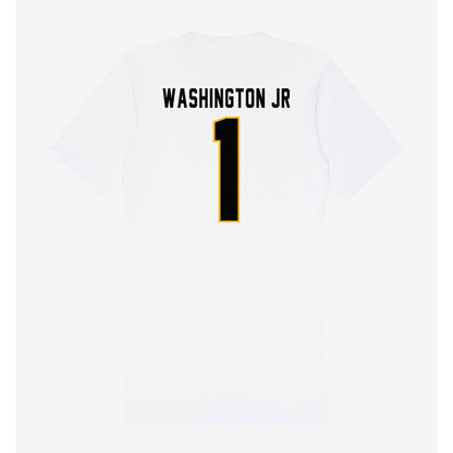 Kennesaw - NCAA Football : JeRico Washington Jr - Women's V-Neck T-Shirt-1