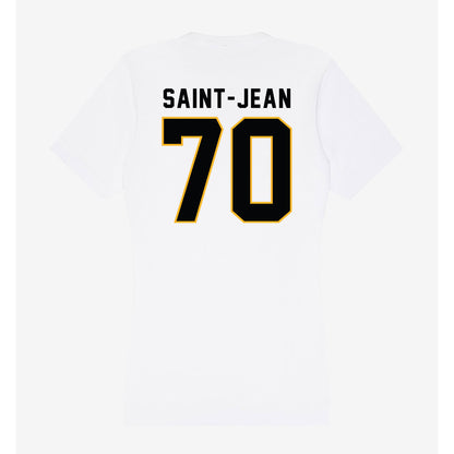 Kennesaw - NCAA Football : Chrisdasson Saint-Jean - Women's V-Neck T-Shirt-1