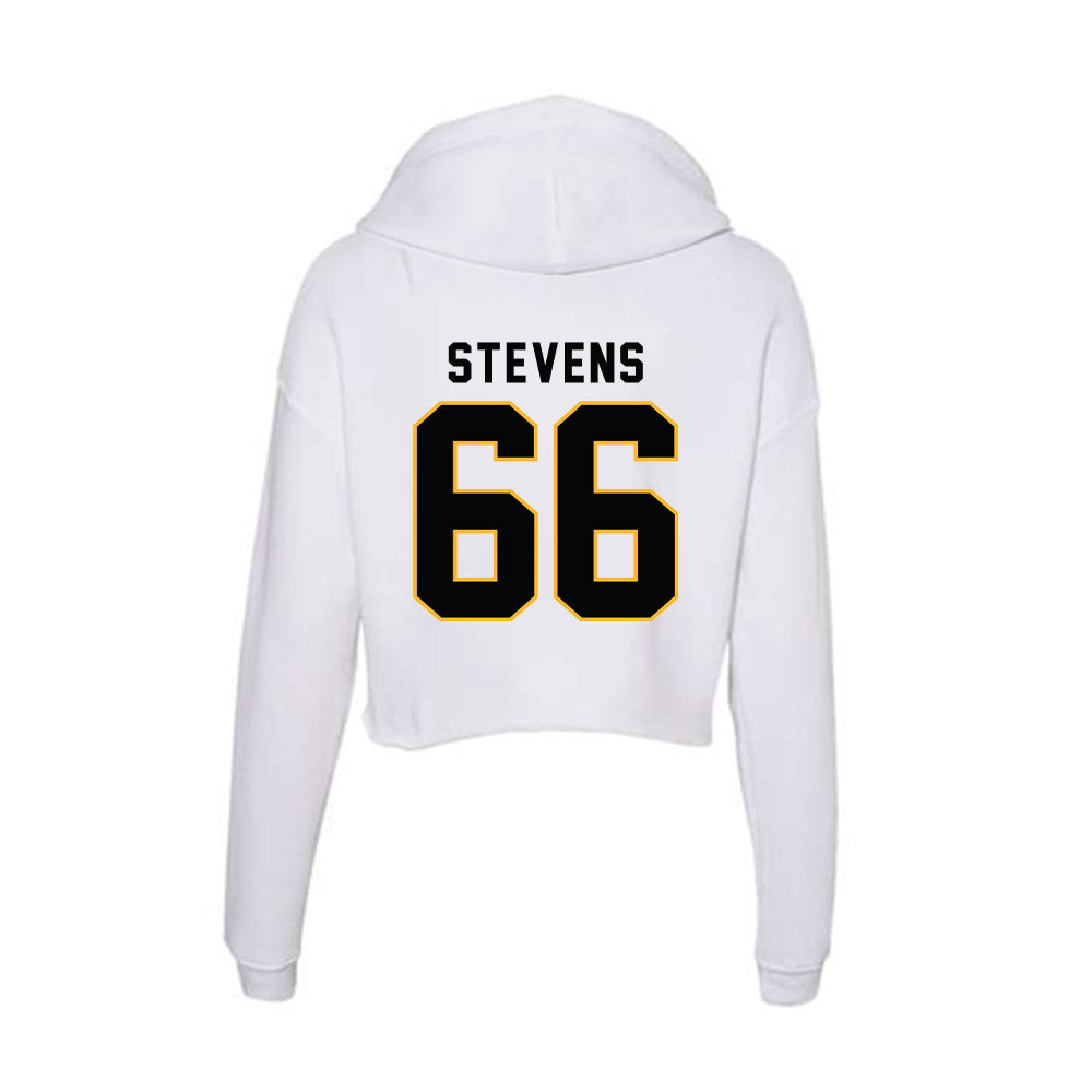Kennesaw - NCAA Football : Chase Stevens - Women's Crop Fleece Hoodie-1