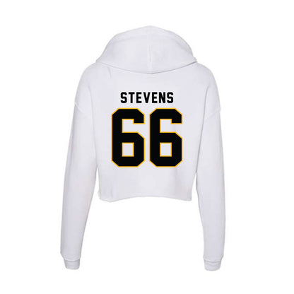 Kennesaw - NCAA Football : Chase Stevens - Women's Crop Fleece Hoodie-1
