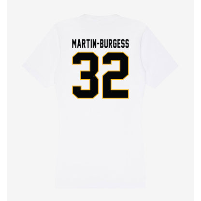 Kennesaw - NCAA Football : Jaden Martin-Burgess - Women's V-Neck T-Shirt-1