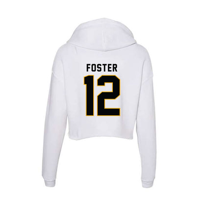 Kennesaw - NCAA Football : Isaac Foster - Women's Crop Fleece Hoodie-1