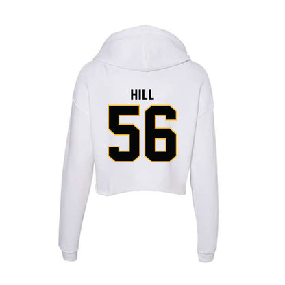 Kennesaw - NCAA Football : Elijah Hill - Women's Crop Fleece Hoodie-1