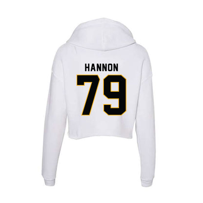 Kennesaw - NCAA Football : Dylan Hannon - Women's Crop Fleece Hoodie-1