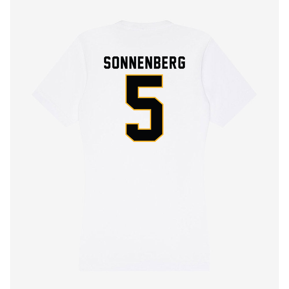 Kennesaw - NCAA Women's Volleyball : Elayna Sonnenberg - Women's V-Neck T-Shirt-1