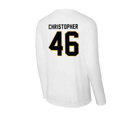 Kennesaw - NCAA Football : Tywon Christopher - Activewear Long Sleeve T-Shirt-1