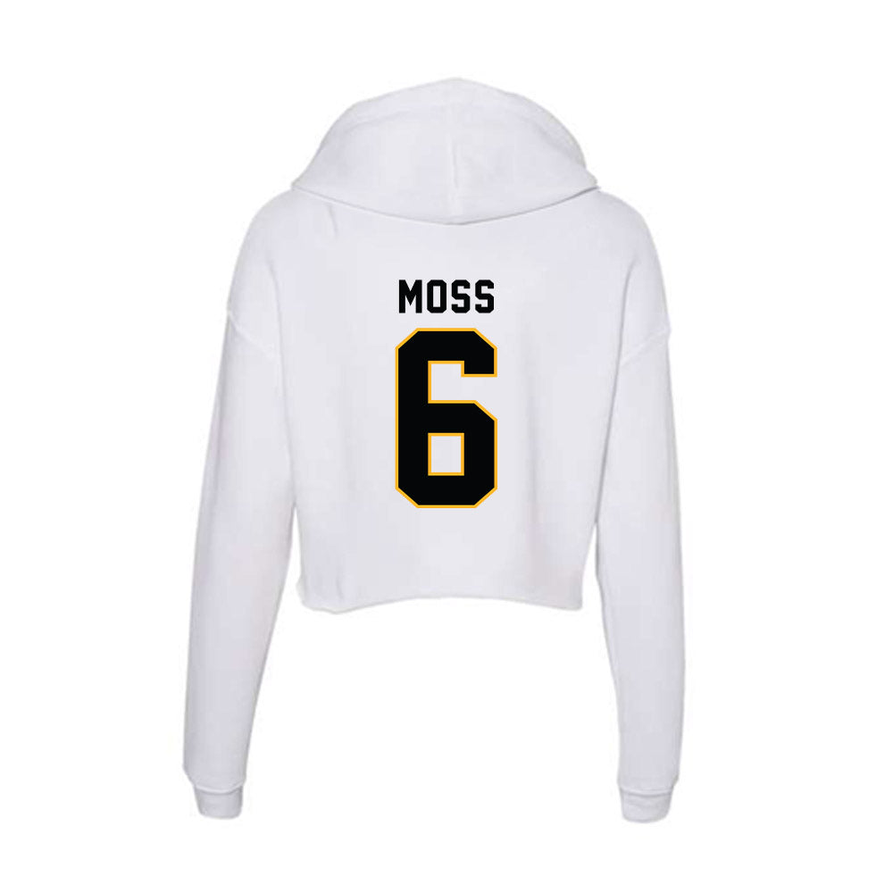 Kennesaw - NCAA Football : Christian Moss - Women's Crop Fleece Hoodie-1