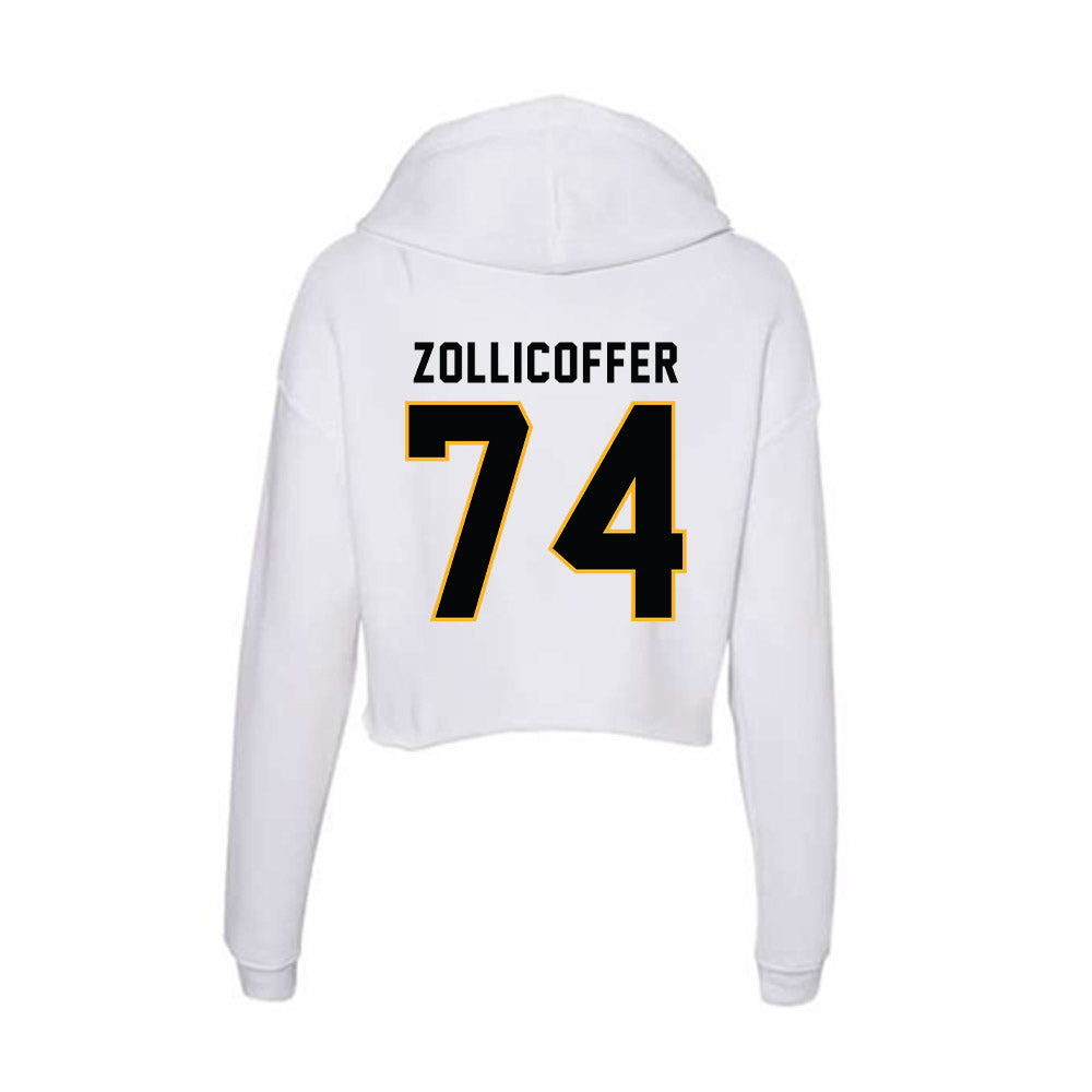 Kennesaw - NCAA Football : Elijah Zollicoffer - Women's Crop Fleece Hoodie-1