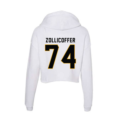 Kennesaw - NCAA Football : Elijah Zollicoffer - Women's Crop Fleece Hoodie-1