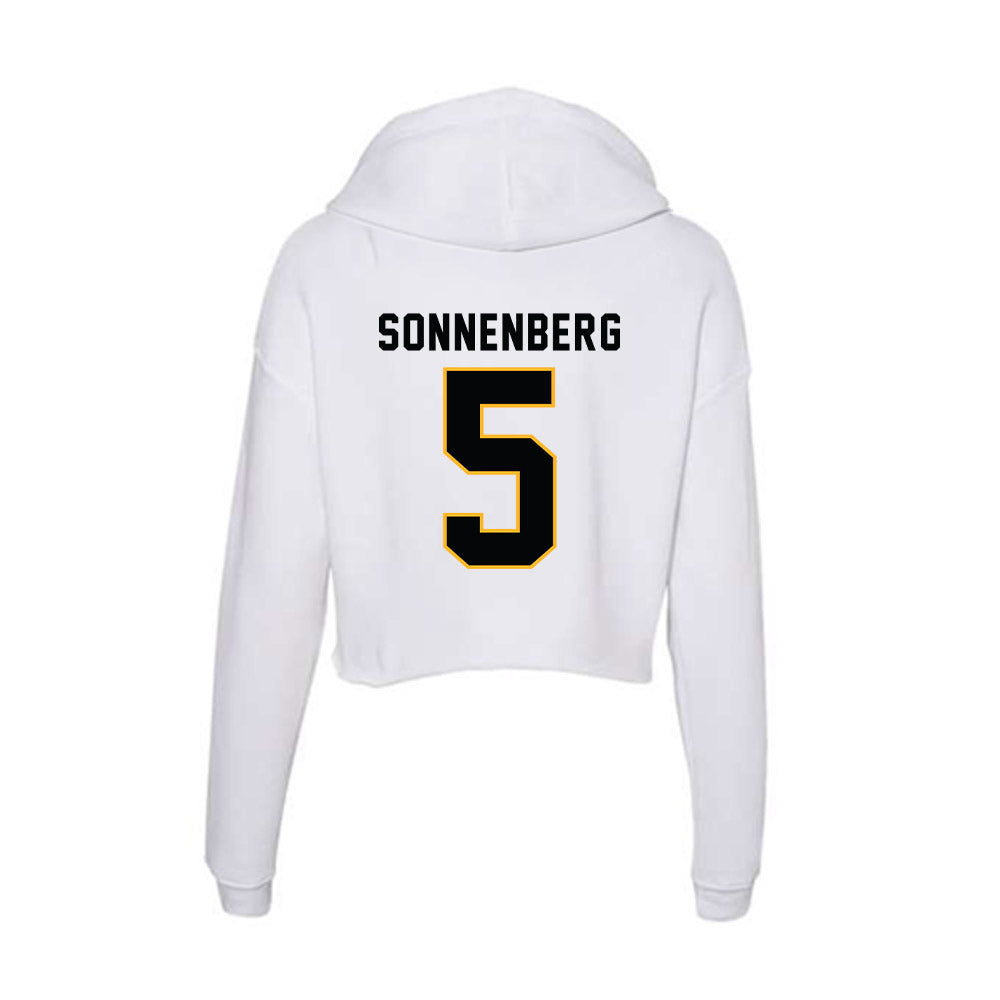 Kennesaw - NCAA Women's Volleyball : Elayna Sonnenberg - Women's Crop Fleece Hoodie-1