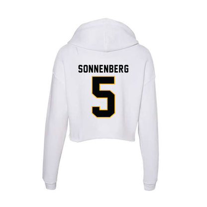 Kennesaw - NCAA Women's Volleyball : Elayna Sonnenberg - Women's Crop Fleece Hoodie-1