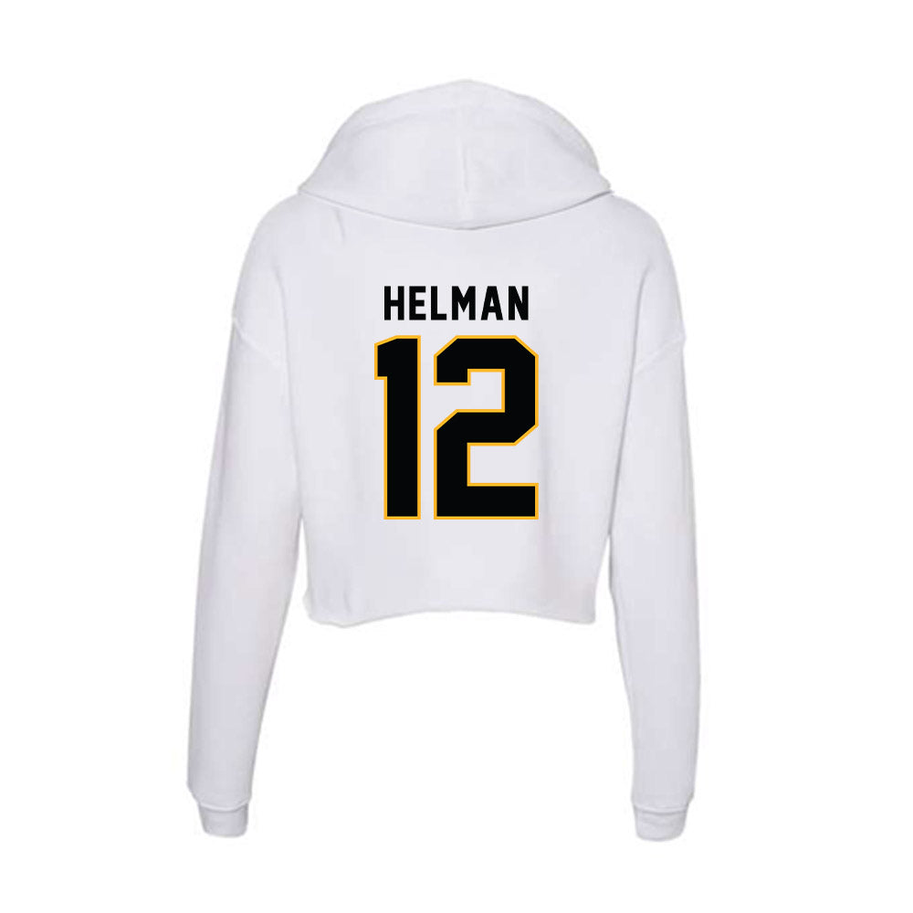 Kennesaw - NCAA Baseball : Nathan Helman - Women's Crop Fleece Hoodie-1