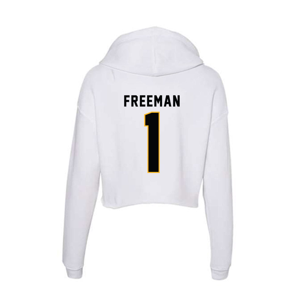 Kennesaw - NCAA Women's Volleyball : Leah Freeman - Women's Crop Fleece Hoodie-1