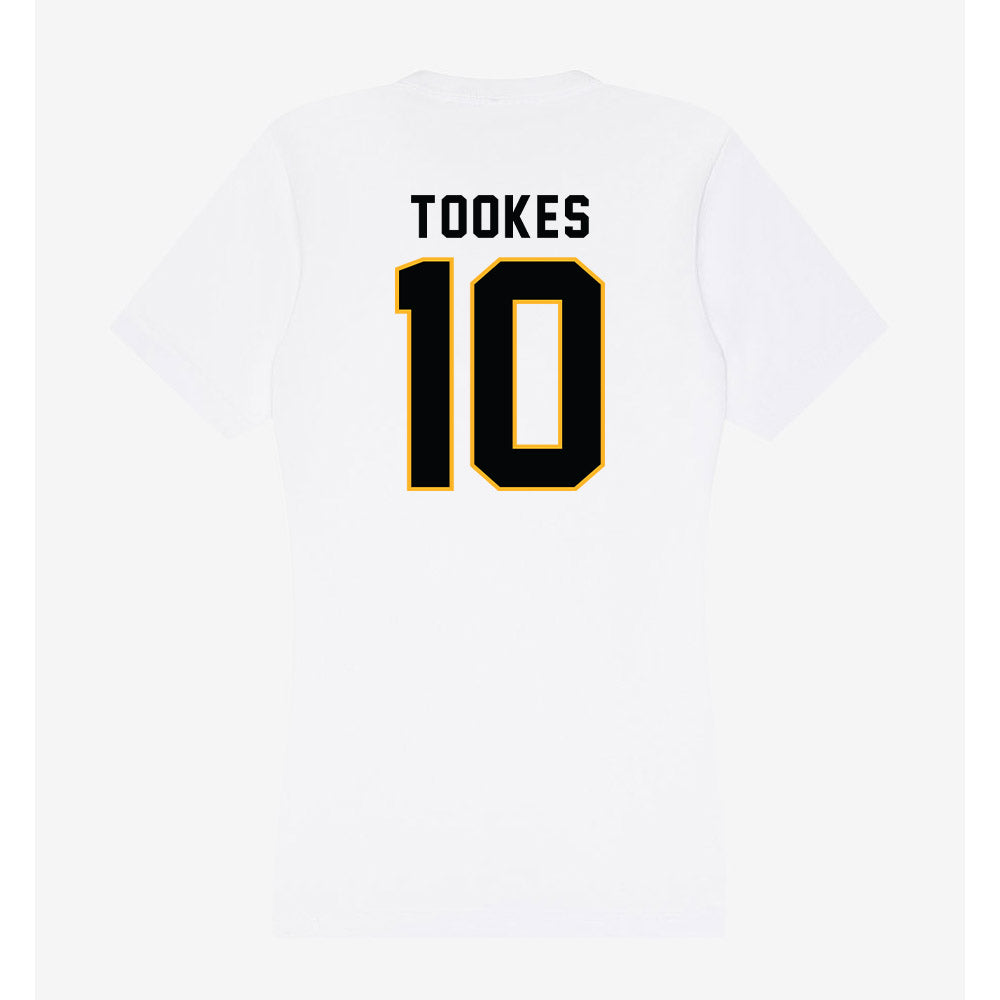 Kennesaw - NCAA Football : Ethan Tookes - Women's V-Neck T-Shirt-1