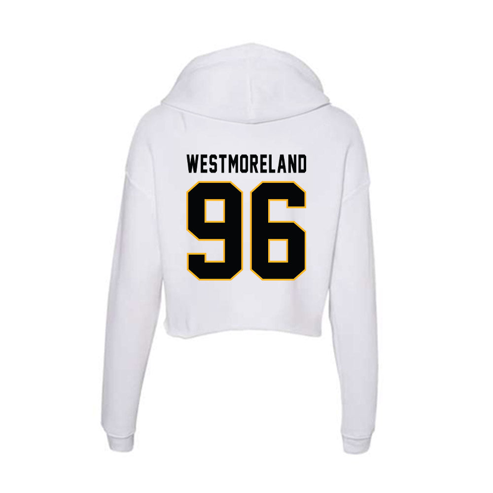 Kennesaw - NCAA Football : Donovan Westmoreland - Women's Crop Fleece Hoodie-1