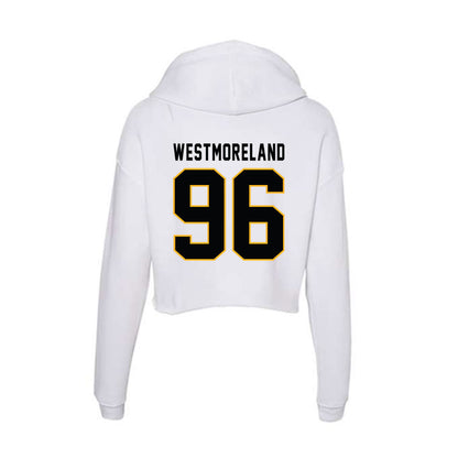 Kennesaw - NCAA Football : Donovan Westmoreland - Women's Crop Fleece Hoodie-1