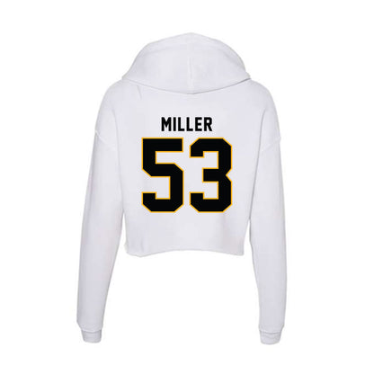 Kennesaw - NCAA Football : AJ Miller - Women's Crop Fleece Hoodie-1