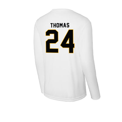Kennesaw - NCAA Football : Isaiah Thomas - Activewear Long Sleeve T-Shirt-1