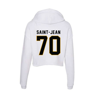 Kennesaw - NCAA Football : Chrisdasson Saint-Jean - Women's Crop Fleece Hoodie-1