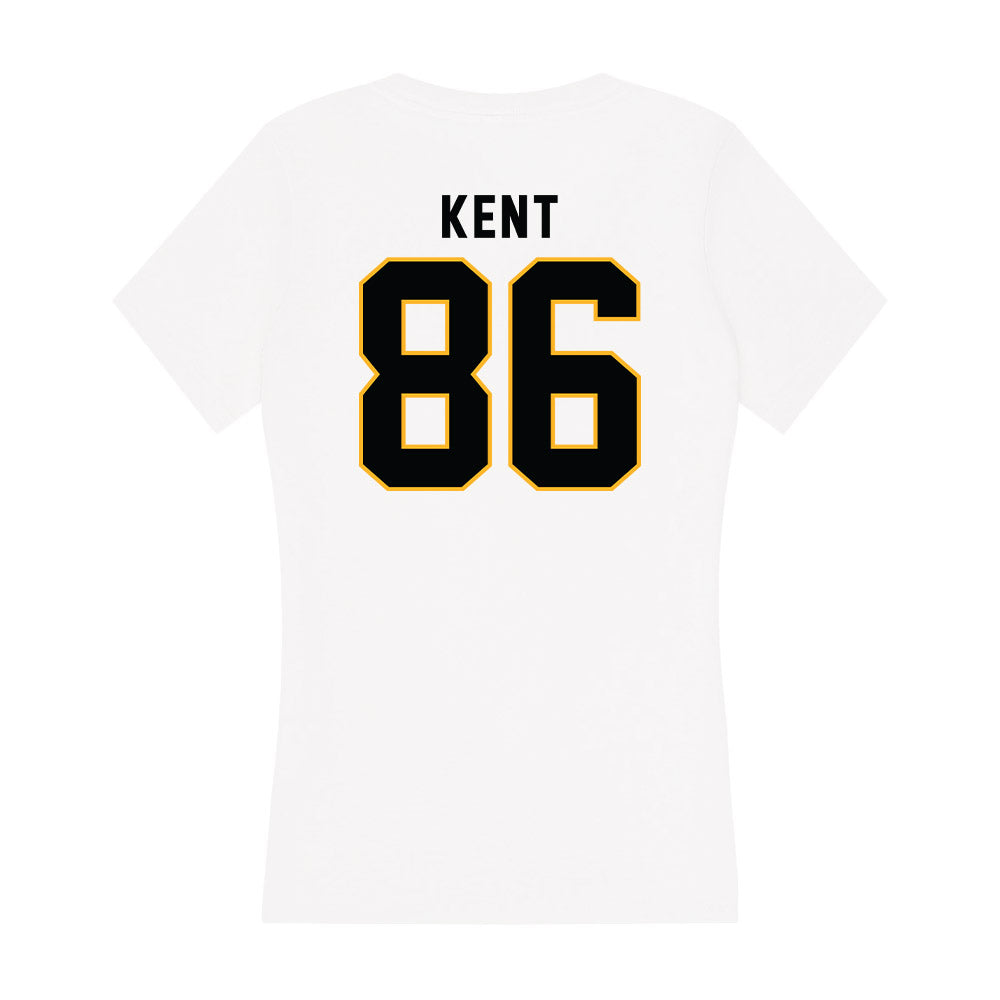 Kennesaw - NCAA Football : Carson Kent - Women's V-Neck T-Shirt-1