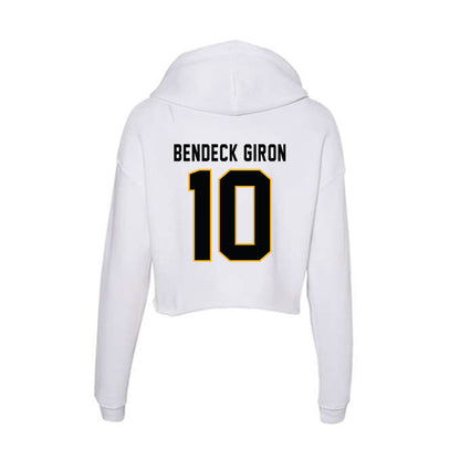 Kennesaw - NCAA Women's Basketball : Gabriela Bendeck Giron - Women's Crop Fleece Hoodie-1