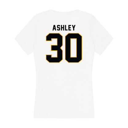 Kennesaw - NCAA Football : Qua Ashley Ashley - Women's V-Neck T-Shirt-1