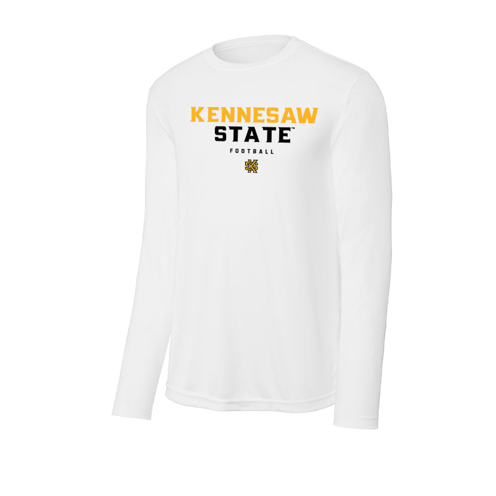 Kennesaw - NCAA Football : Tykeem Wallace - Activewear Long Sleeve T-Shirt-0