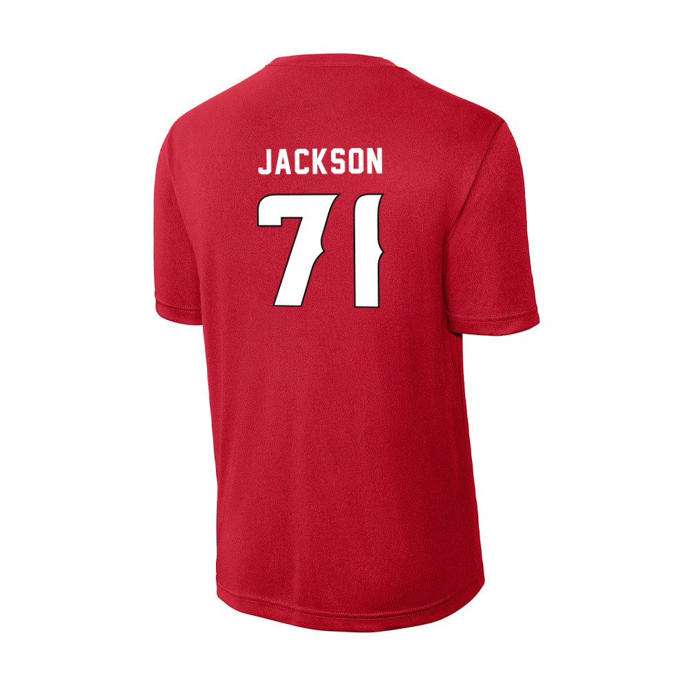 Louisiana - NCAA Football : George Jackson - Activewear T-Shirt-1