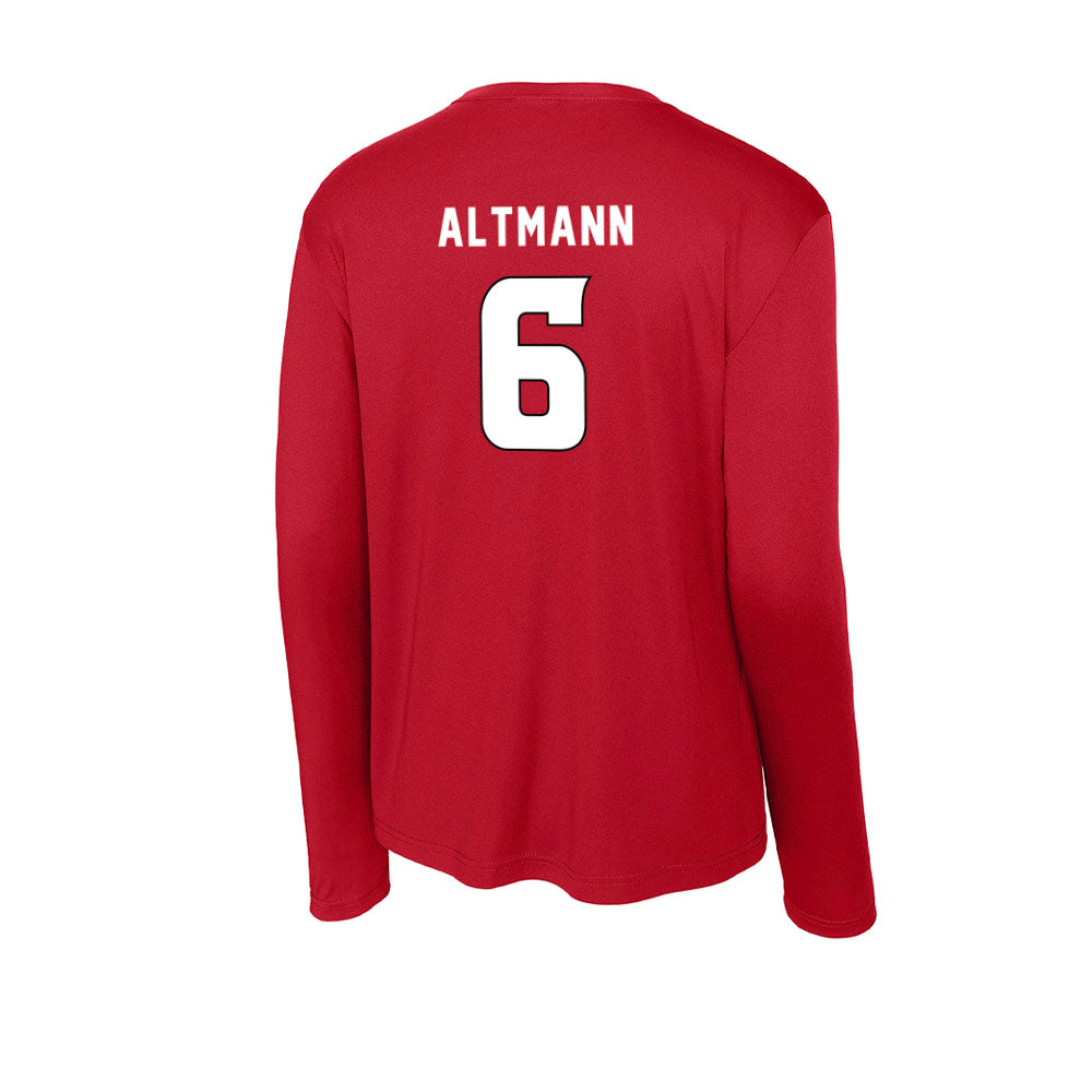 Louisiana - NCAA Football : Sam Altmann - Activewear Long Sleeve T-Shirt-1