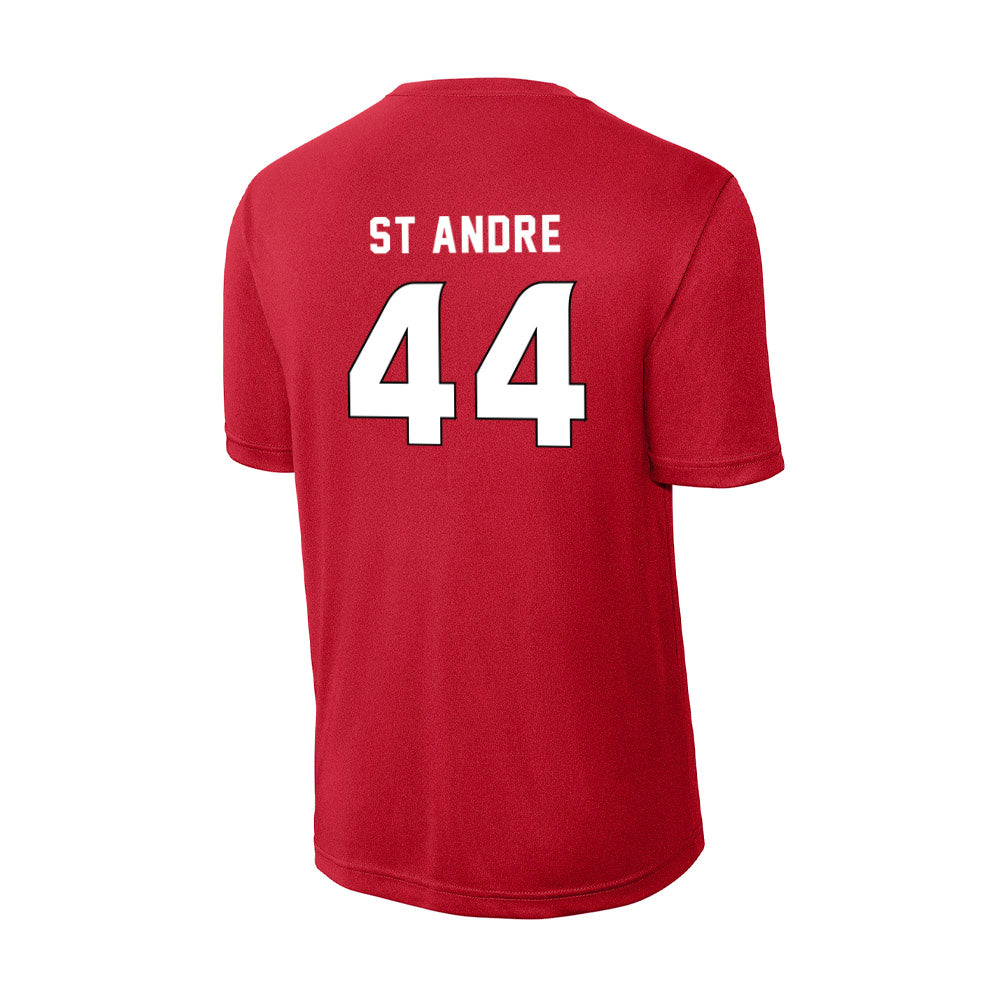 Louisiana - NCAA Football : Jake St Andre - Activewear T-Shirt-1