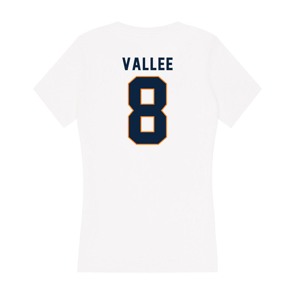 UT Martin - NCAA Women's Volleyball : Jenna Vallee - Women's V-Neck T-Shirt-1