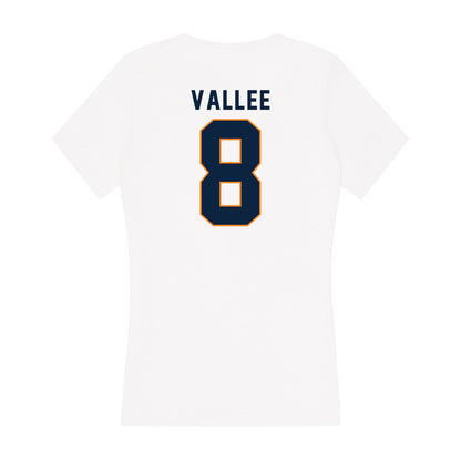 UT Martin - NCAA Women's Volleyball : Jenna Vallee - Women's V-Neck T-Shirt-1