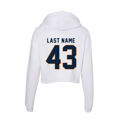 UT Martin - NCAA Football : Hayden Smith - Women's Crop Fleece Hoodie-1