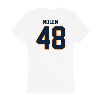 UT Martin - NCAA Football : Alex Nolen - Women's V-Neck T-Shirt-1