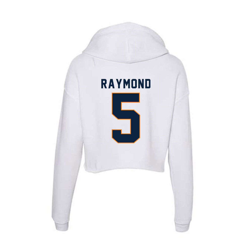 UT Martin - NCAA Football : Rashad Raymond - Women's Crop Fleece Hoodie-1