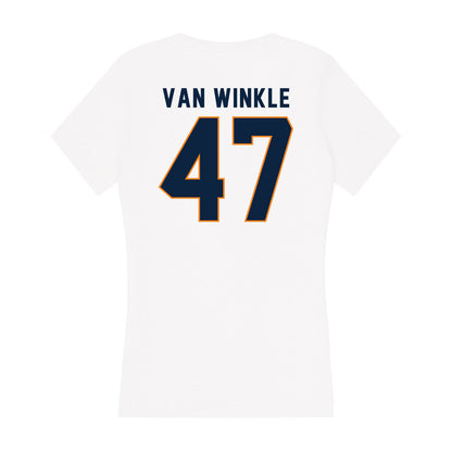 UT Martin - NCAA Football : Jaren Van Winkle - Women's V-Neck T-Shirt-1