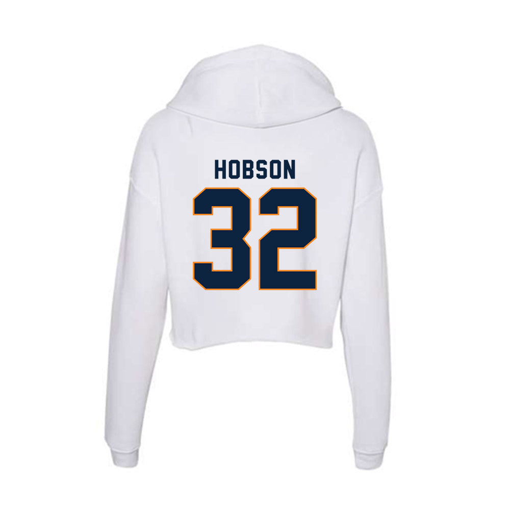 UT Martin - NCAA Baseball : JHenry Hobson - Women's Crop Fleece Hoodie-1