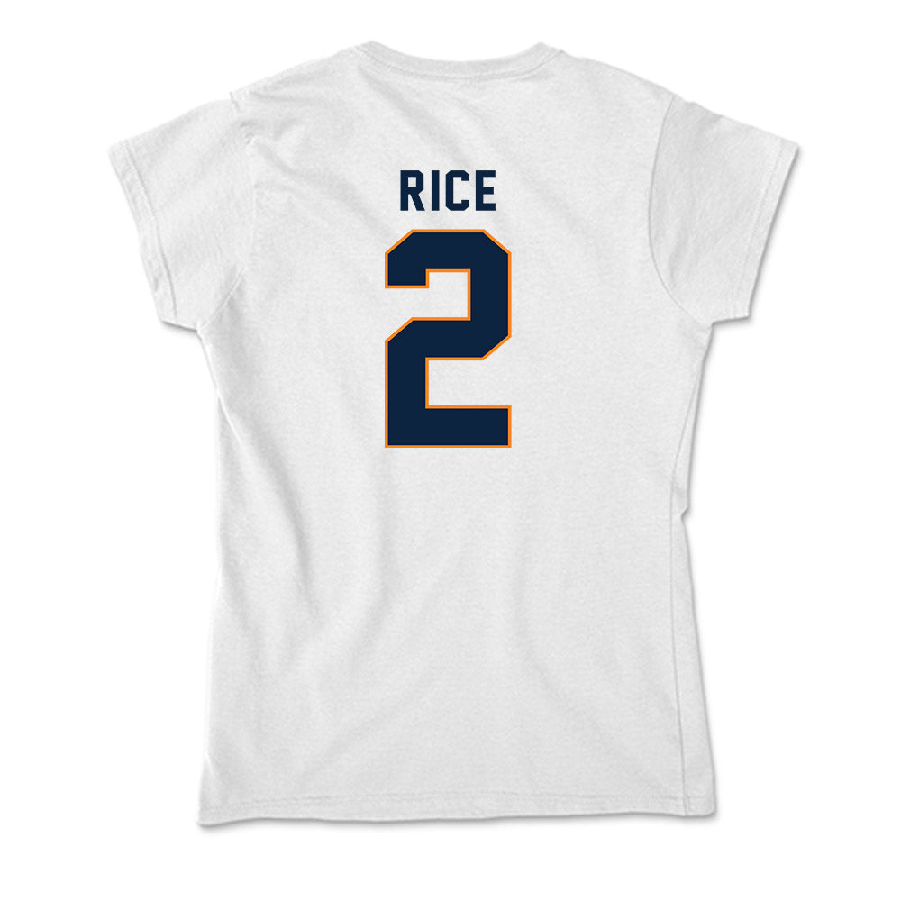 UT Martin - NCAA Baseball : Zac Rice - Soft Style Women’s T-Shirt-1