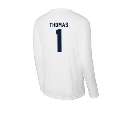 UT Martin - NCAA Men's Track & Field : Caleb Thomas - Activewear Long Sleeve T-Shirt