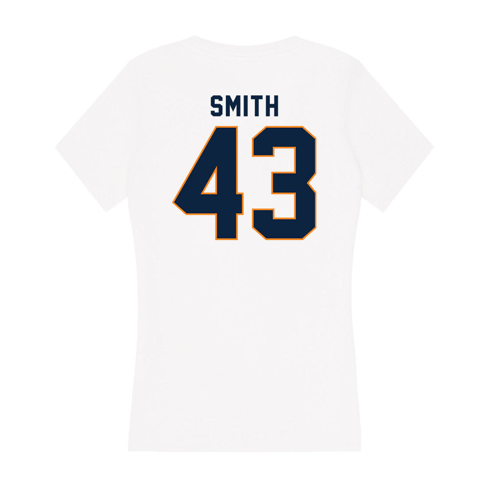 UT Martin - NCAA Football : Hayden Smith - Women's V-Neck T-Shirt-1