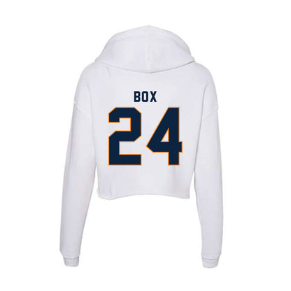 UT Martin - NCAA Baseball : Cullen Box - Women's Crop Fleece Hoodie-1