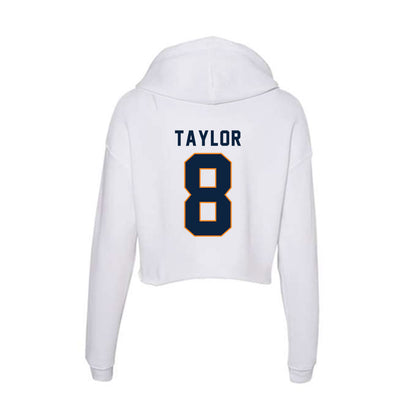 UT Martin - NCAA Baseball : Slade Taylor - Women's Crop Fleece Hoodie-1