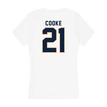 UT Martin - NCAA Baseball : Jackson Cooke - Women's V-Neck T-Shirt-1