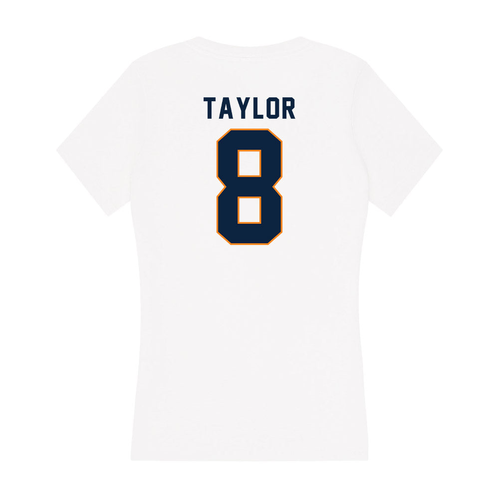 UT Martin - NCAA Baseball : Slade Taylor - Women's V-Neck T-Shirt-1