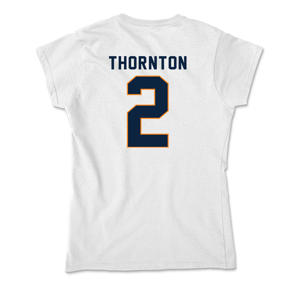 UT Martin - NCAA Baseball : Quincy Thornton - Soft Style Women’s T-Shirt-1