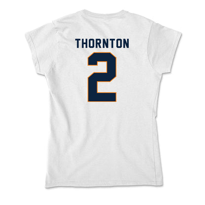 UT Martin - NCAA Baseball : Quincy Thornton - Soft Style Women’s T-Shirt-1