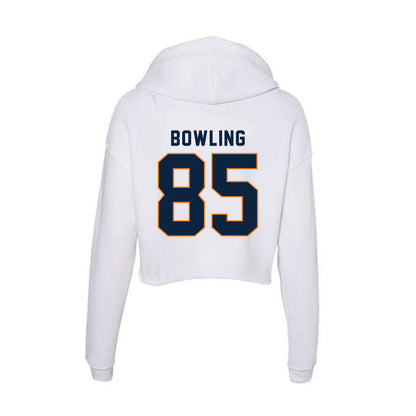 UT Martin - NCAA Football : Jaren Bowling - Women's Crop Fleece Hoodie-1
