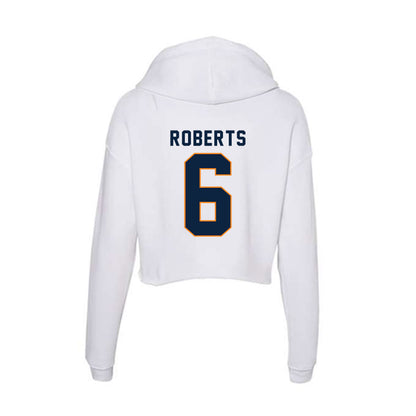 UT Martin - NCAA Football : Zoe Roberts - Women's Crop Fleece Hoodie-1