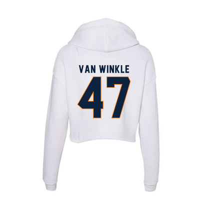 UT Martin - NCAA Football : Jaren Van Winkle - Women's Crop Fleece Hoodie-1