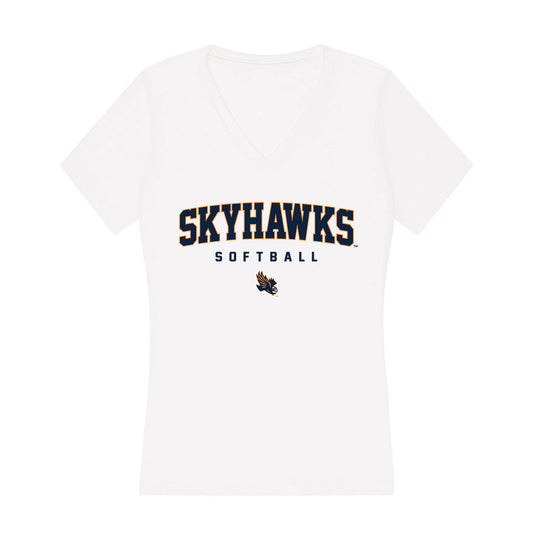 UT Martin - NCAA Softball : Samantha Scholtz - Women's V-Neck T-Shirt-0
